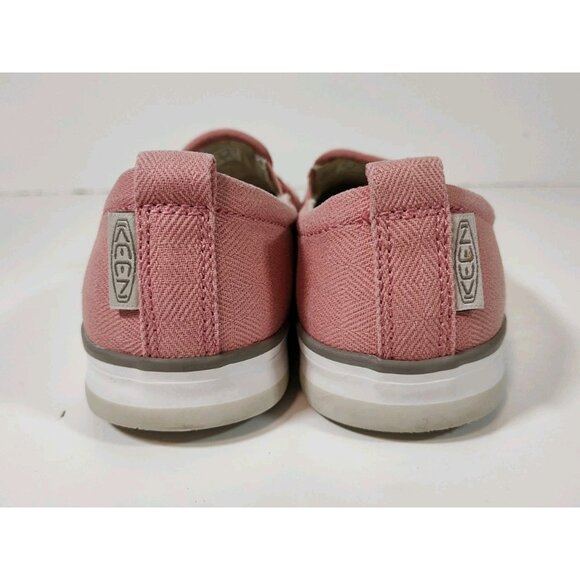 KEEN Elsa Canvas Slip-on Sneakers Shoes Women’s 8 Pink 1017152 **Read** - Picture 4 of 10